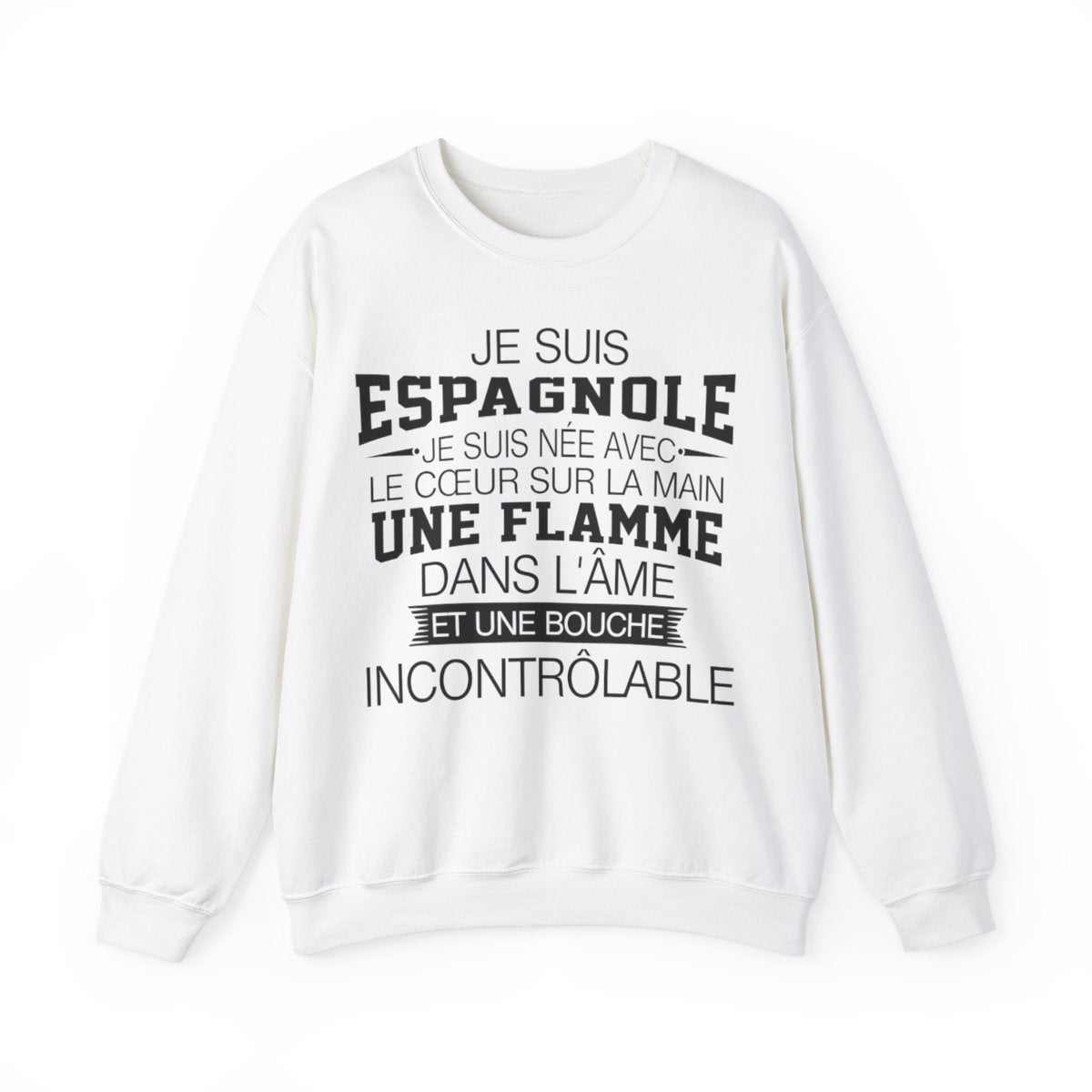 Je suis Espagnole, je suis née avec le coeur sur la mai