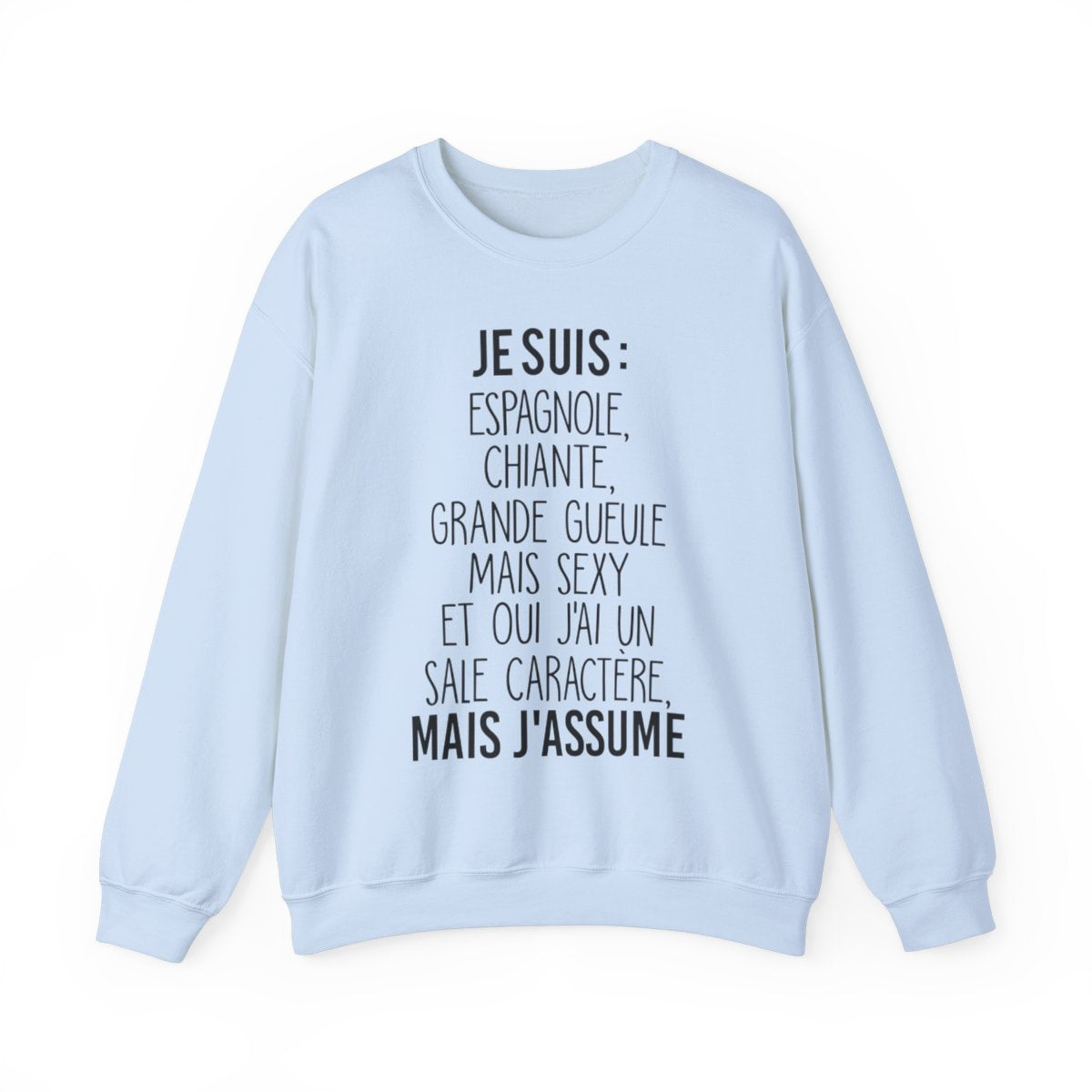 Je suis Espagnole mais j'assume