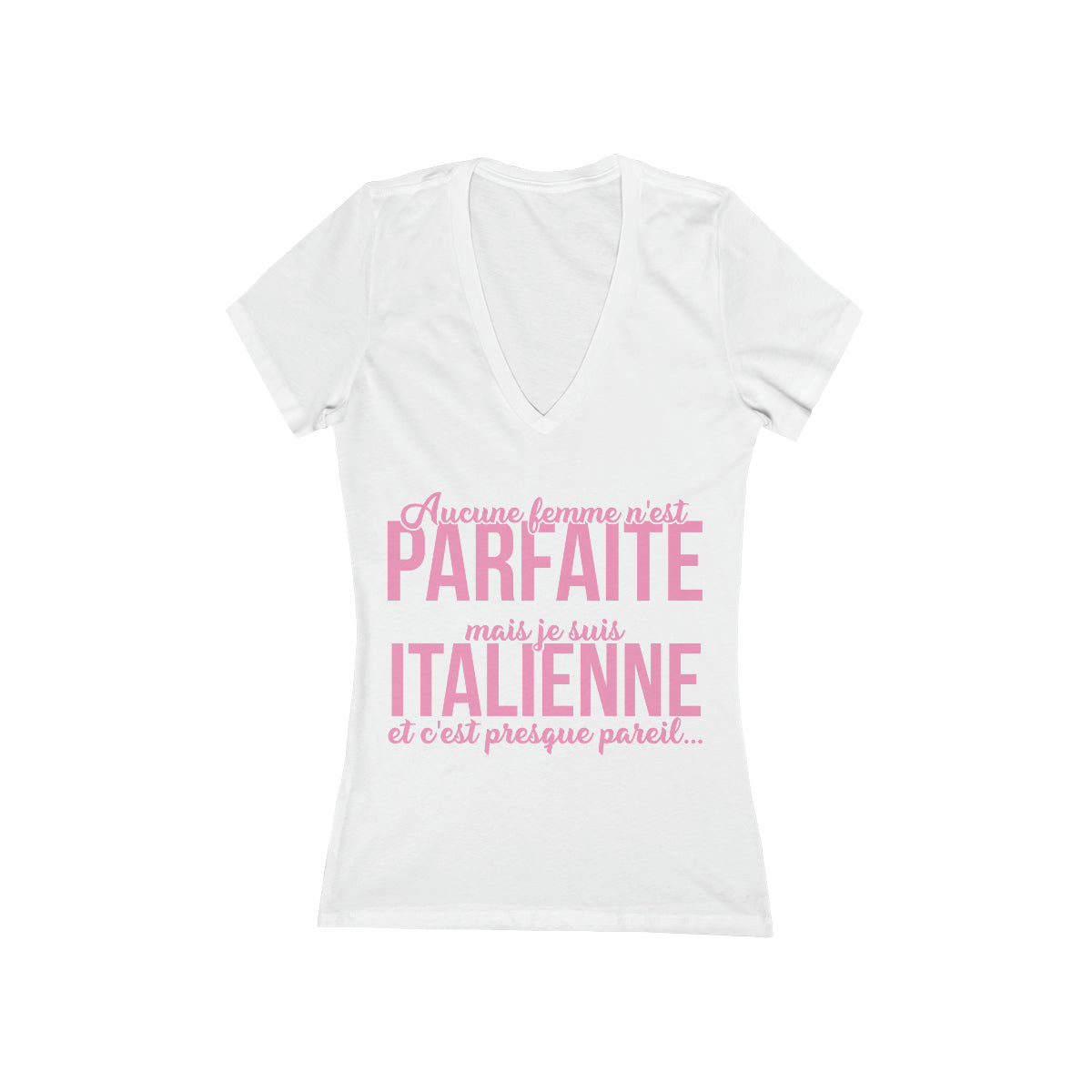 Je suis Italienne et c'est presque pareil