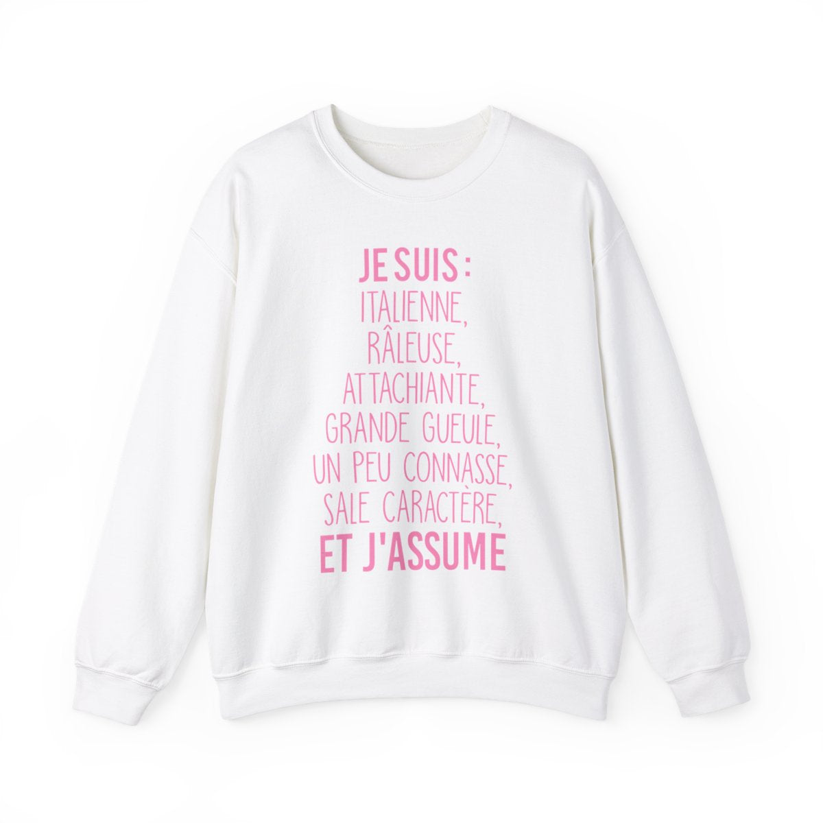 Je suis Italienne et j'assume