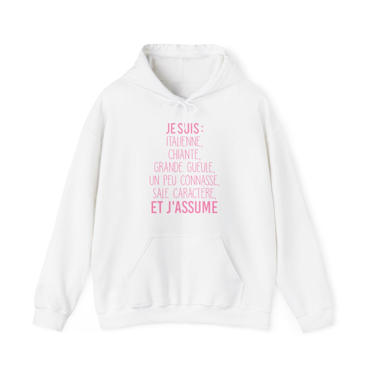 Je suis Italienne sale caractère et j'assume