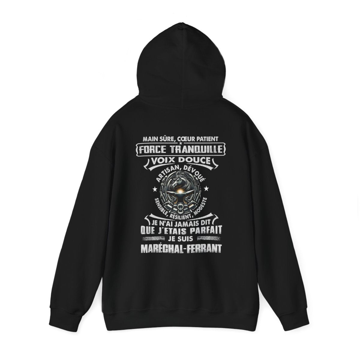 Je suis maréchal-ferrant je n'ai jamais dit que j'étais parfait