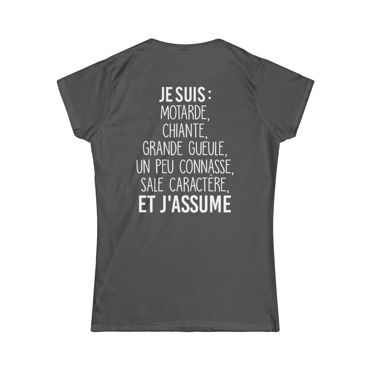 Je suis motarde, grande gueule, sale caractère et j'assume