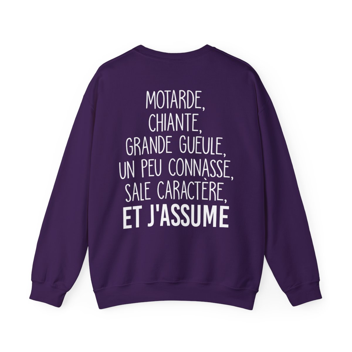 Je suis motarde, grande gueule, sale caractère et j'assume