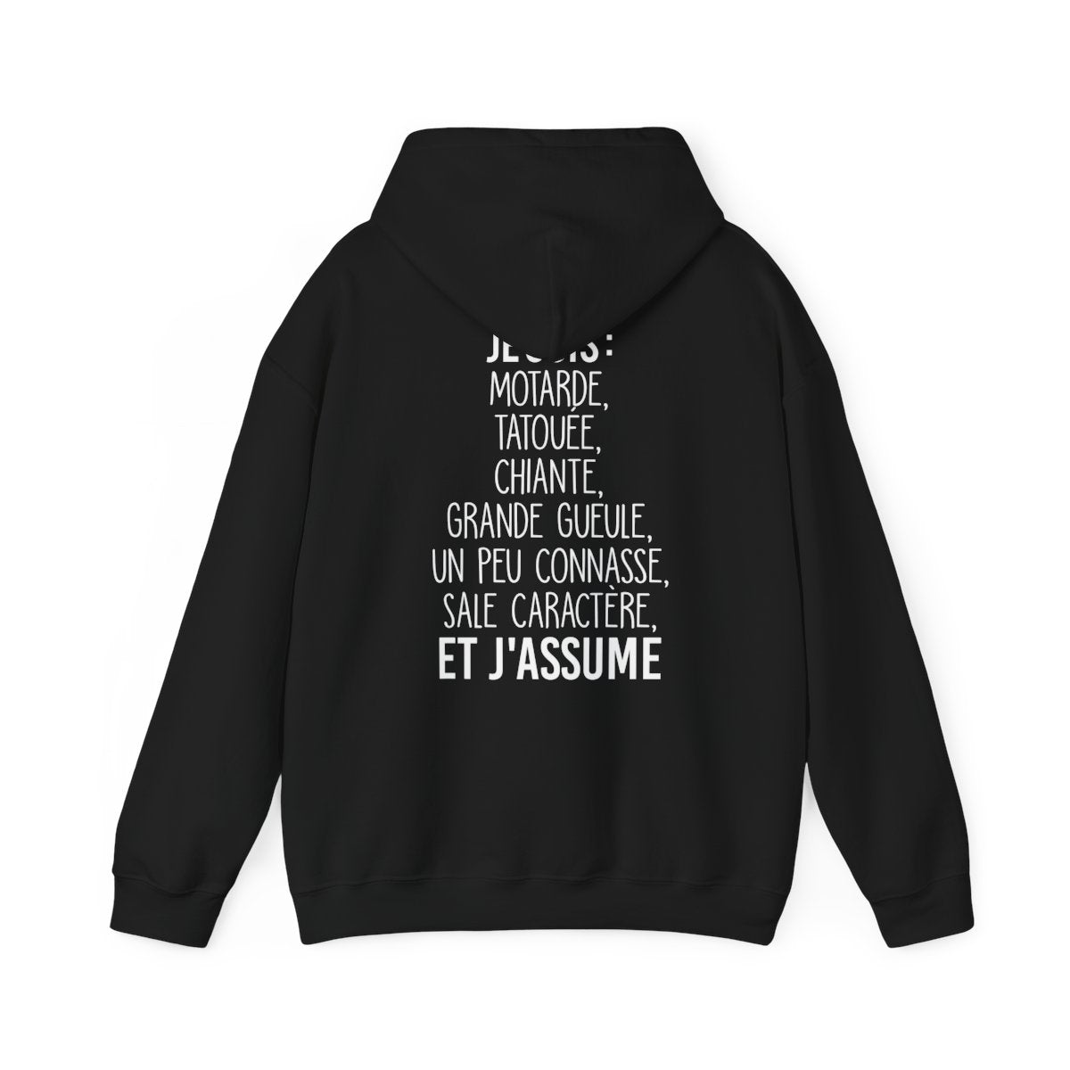 Je suis motarde, grande gueule, sale caractère et j'assume