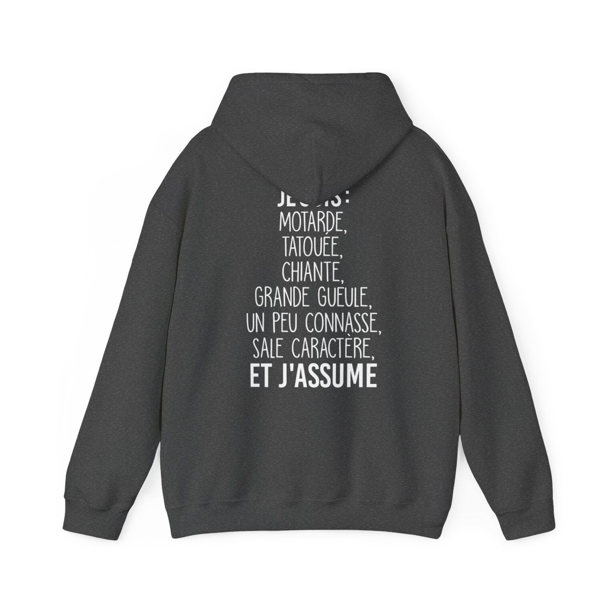 Je suis motarde, grande gueule, sale caractère et j'assume