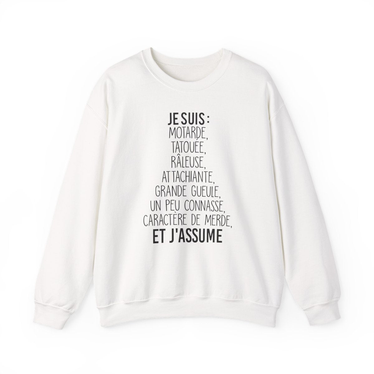 Je suis motarde, tatouée, râleuse, attachiante