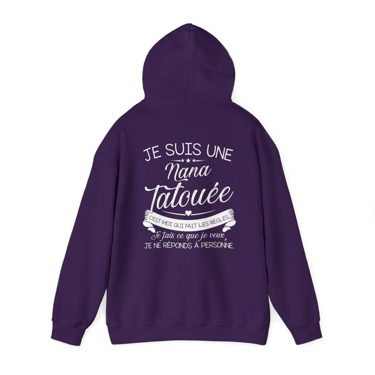 Je suis nana tatouée c'est moi qui fait les régles, je fais ce que je veux je ne réponds à personne