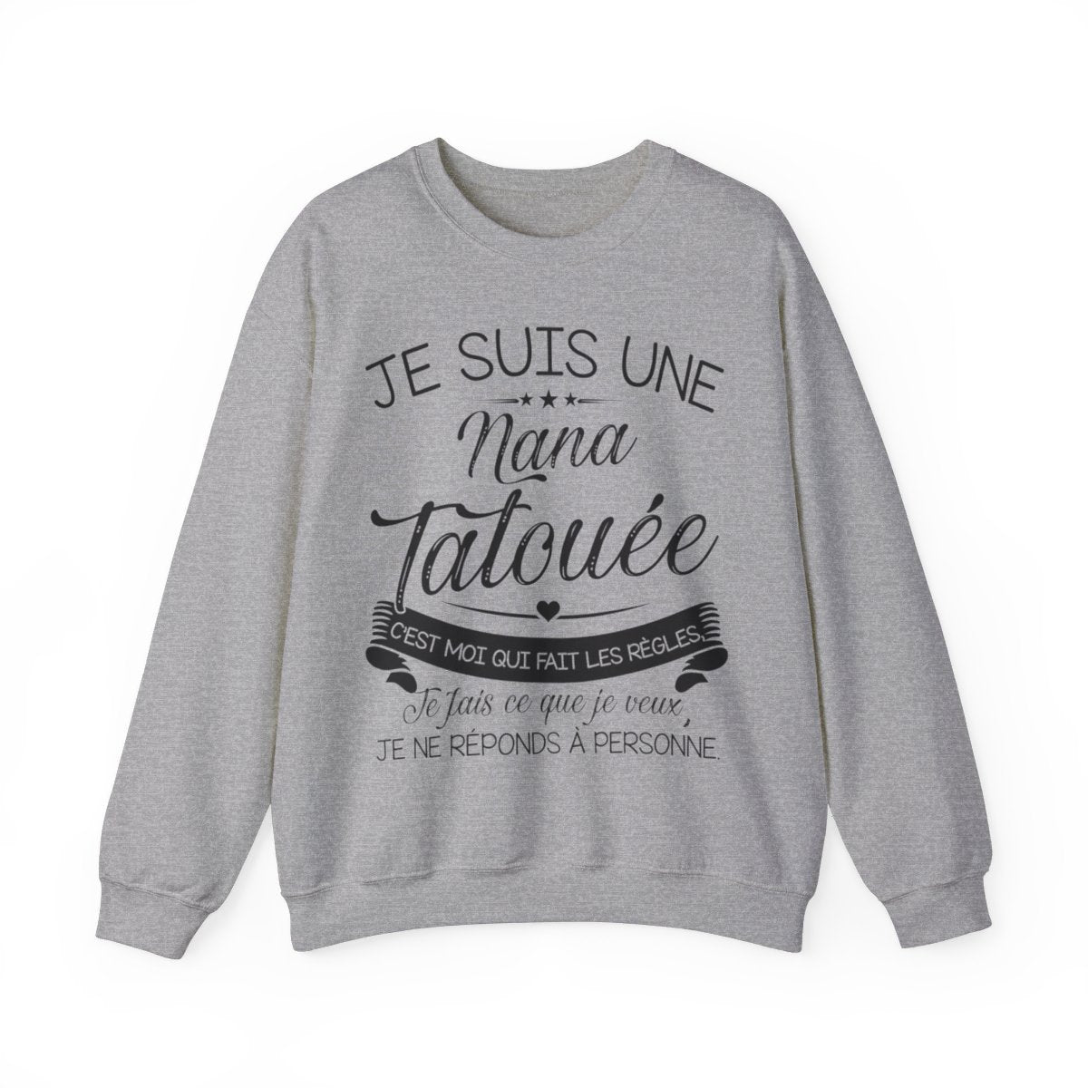 Je suis nana tatouée c'est moi qui fait les régles, je fais ce que je veux je ne réponds à personne