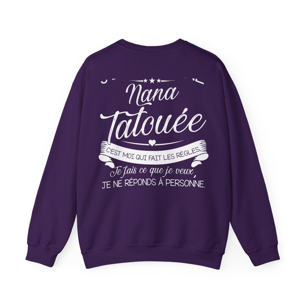Je suis nana tatouée c'est moi qui fait les régles, je fais ce que je veux je ne réponds à personne