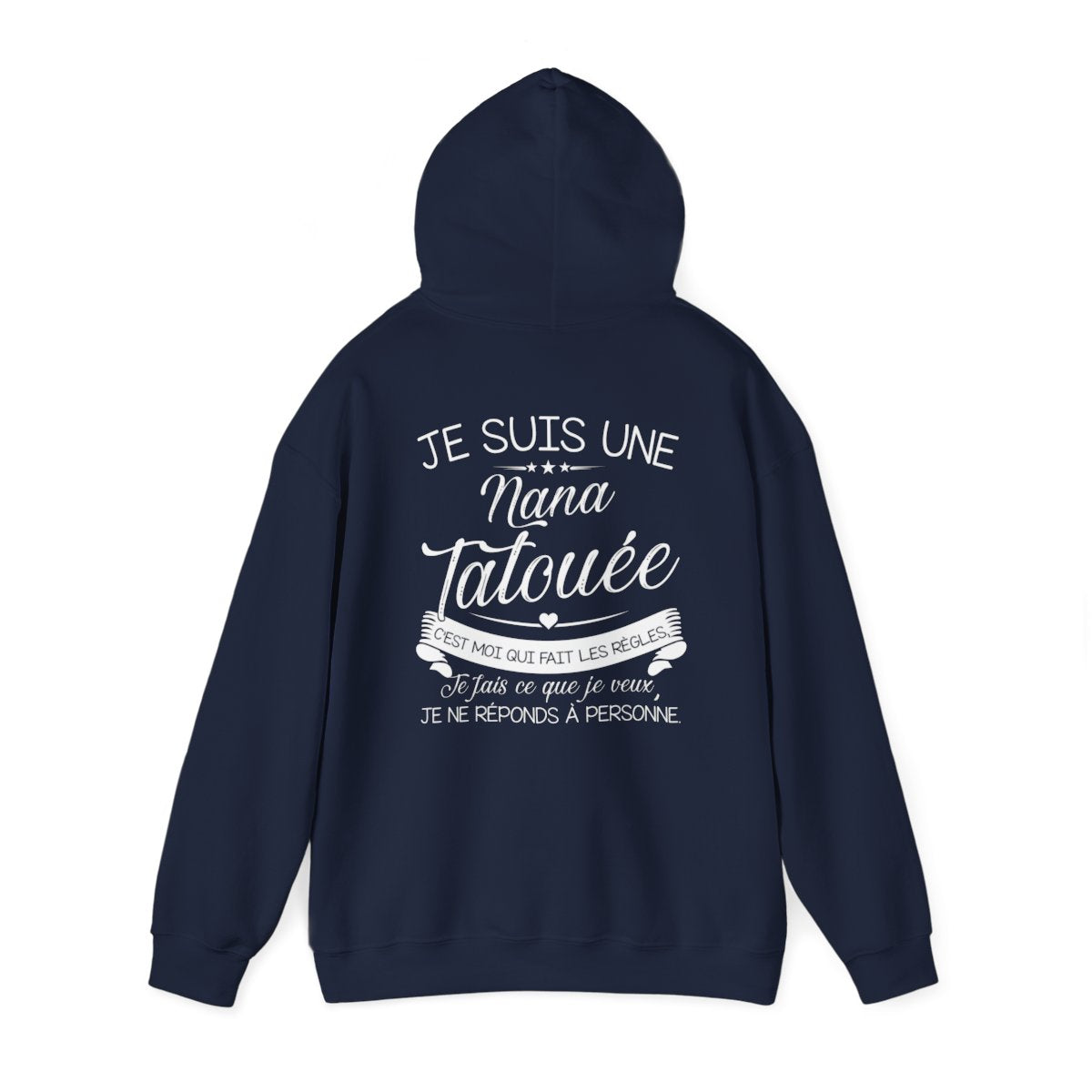 Je suis nana tatouée c'est moi qui fait les régles, je fais ce que je veux je ne réponds à personne