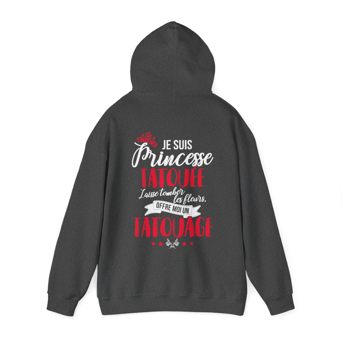 Je suis princesse tatouée, laisse tomber les fleurs, offre moi un tatouage