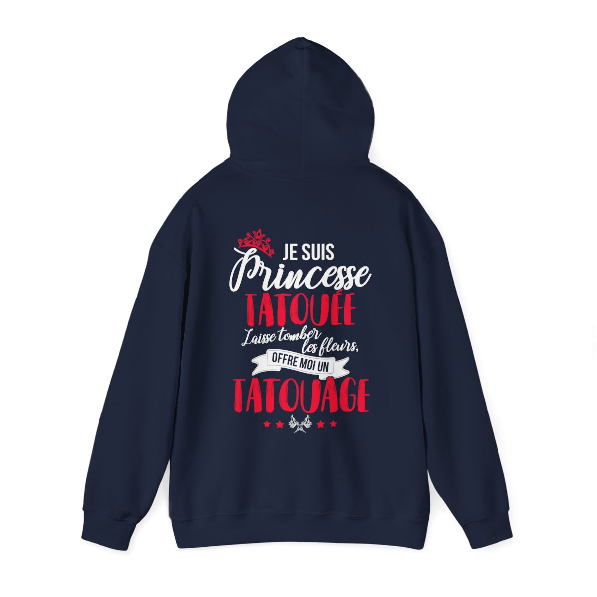 Je suis princesse tatouée, laisse tomber les fleurs, offre moi un tatouage