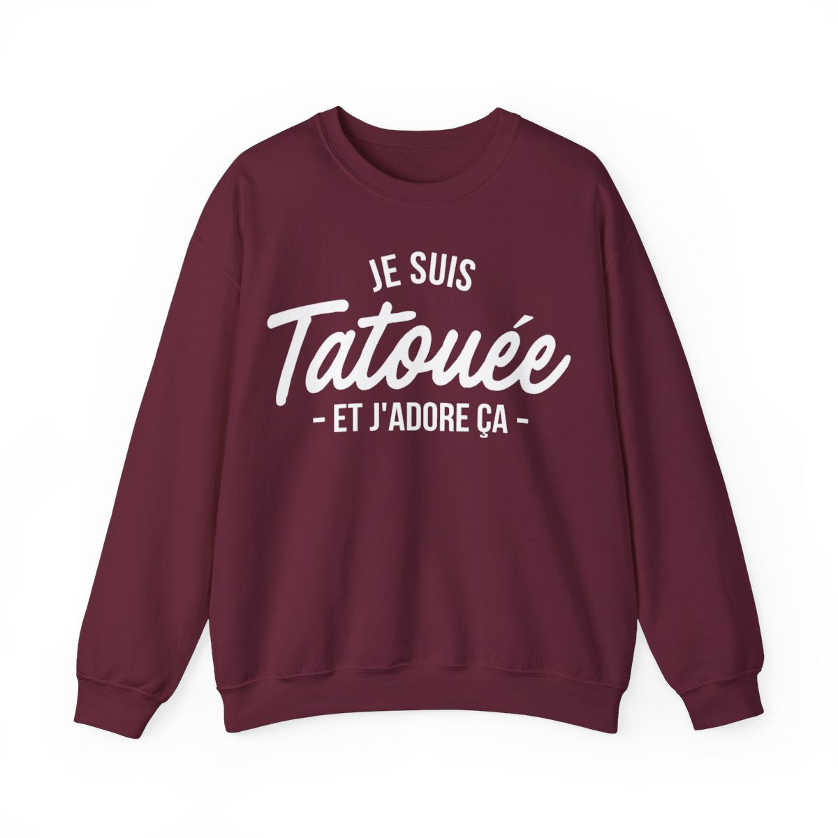 Je suis tatouée et j'adore ça