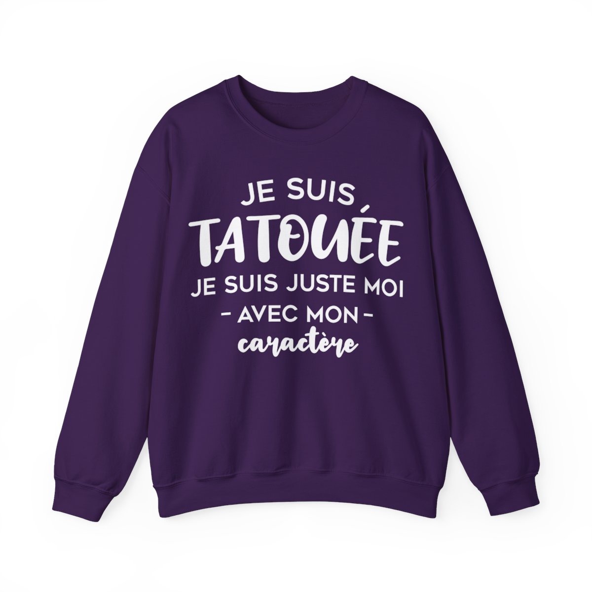 Je suis tatouée je suis juste moi avec mon caractère