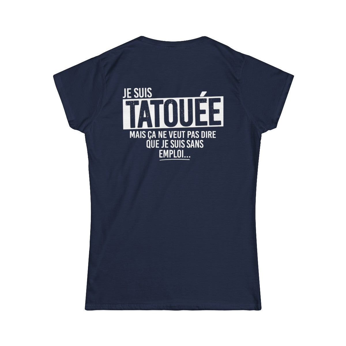 Je suis tatouée mais ça ne veut pas dire que je suis sans emploi