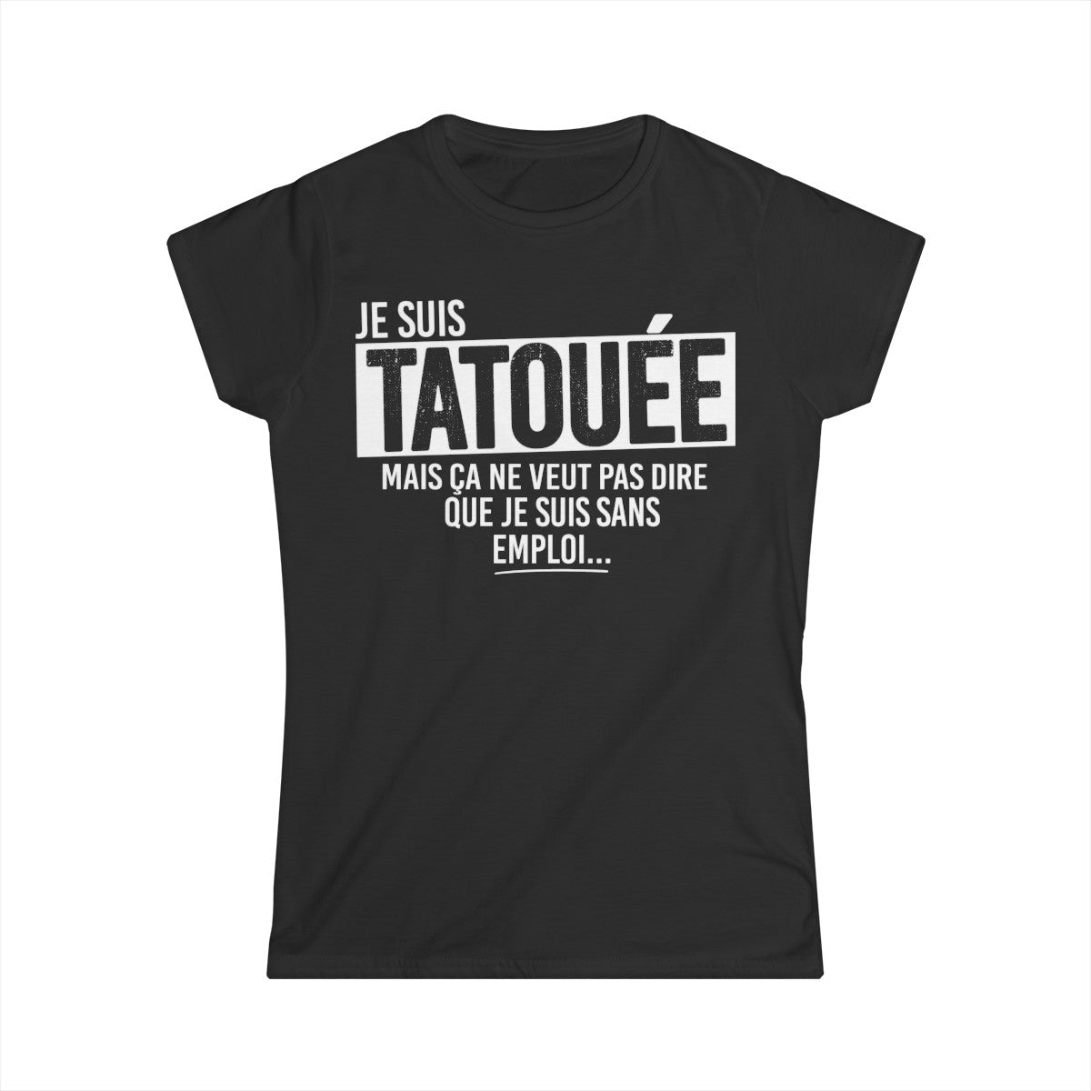 Je suis tatouée mais ça ne veut pas dire que je suis sans emploi