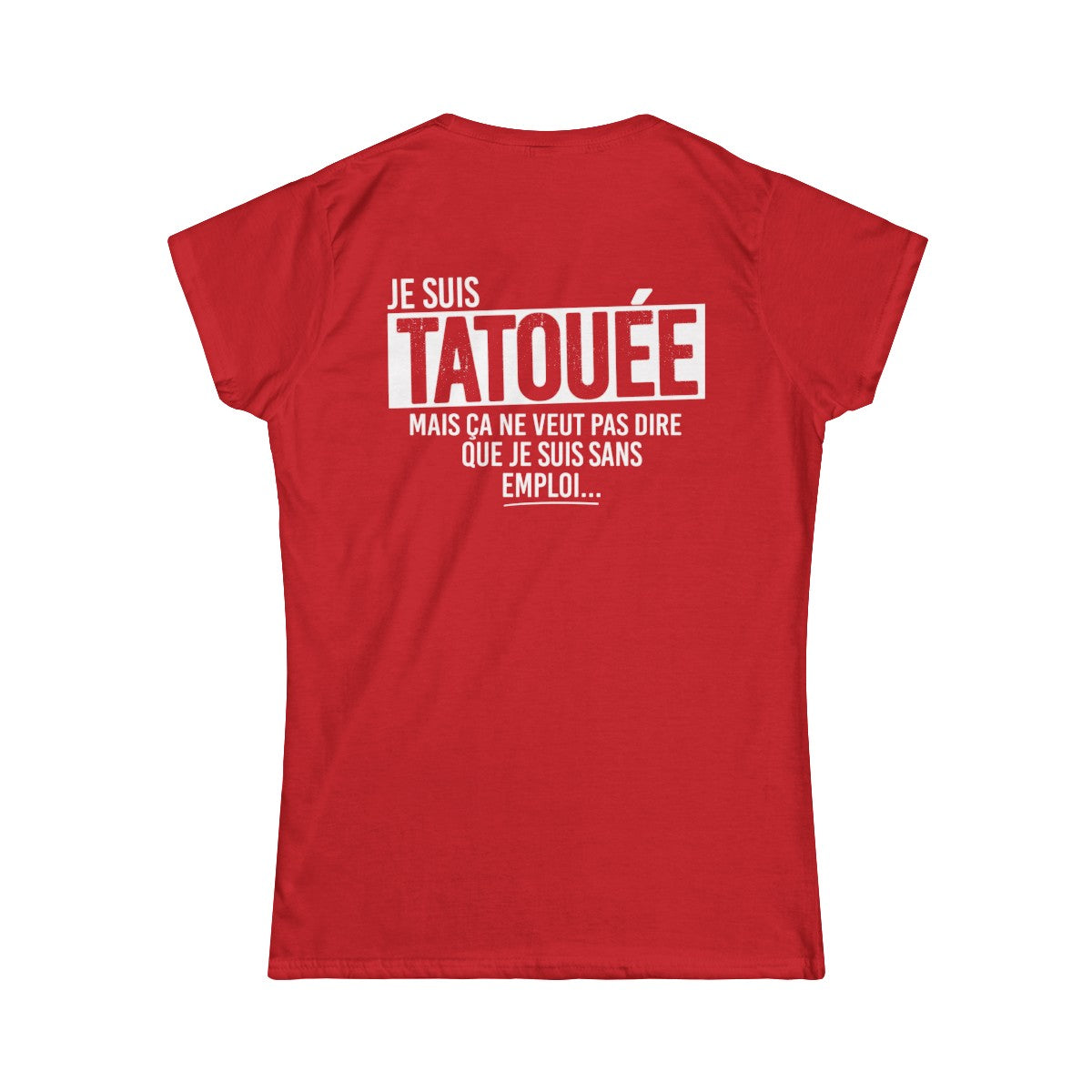 Je suis tatouée mais ça ne veut pas dire que je suis sans emploi