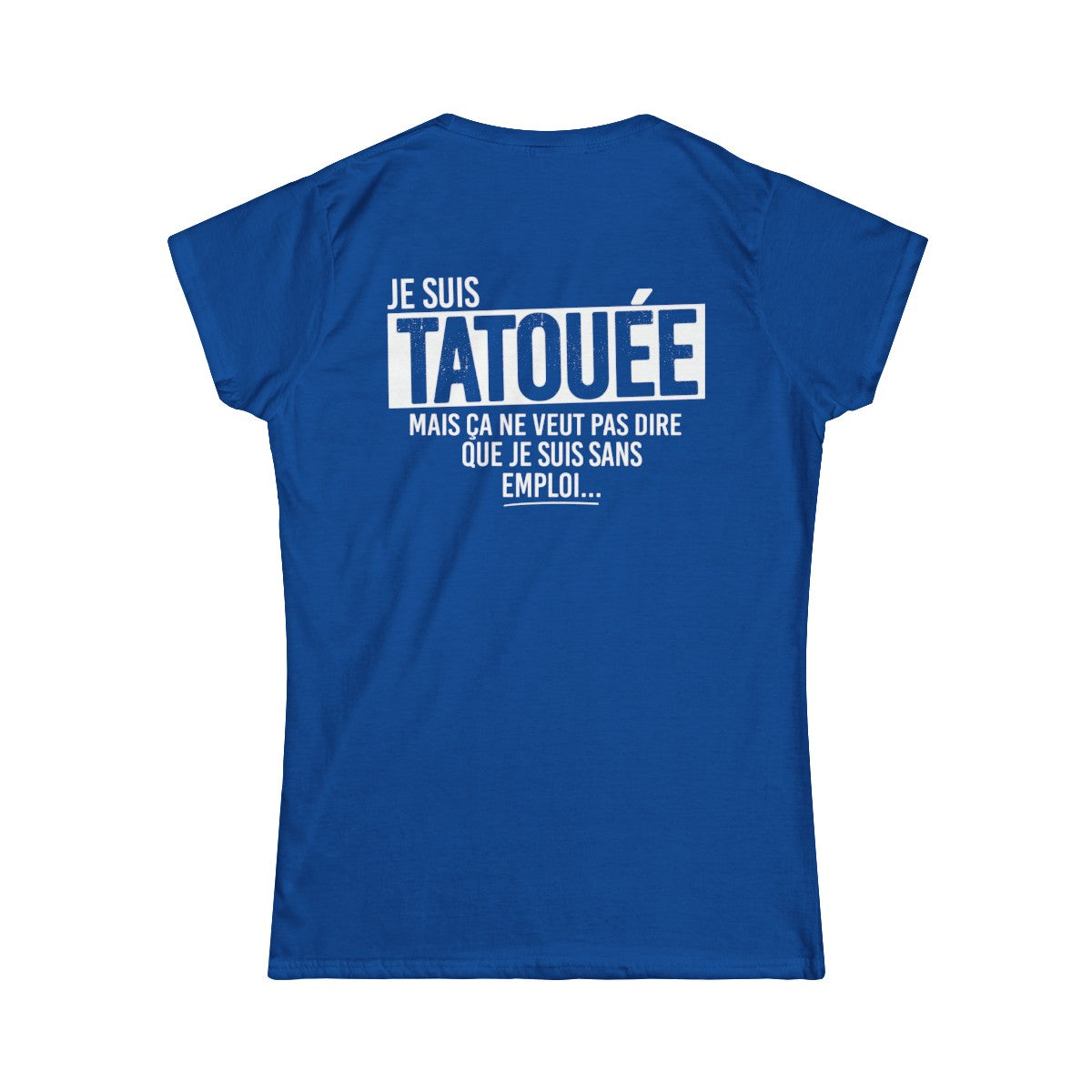 Je suis tatouée mais ça ne veut pas dire que je suis sans emploi