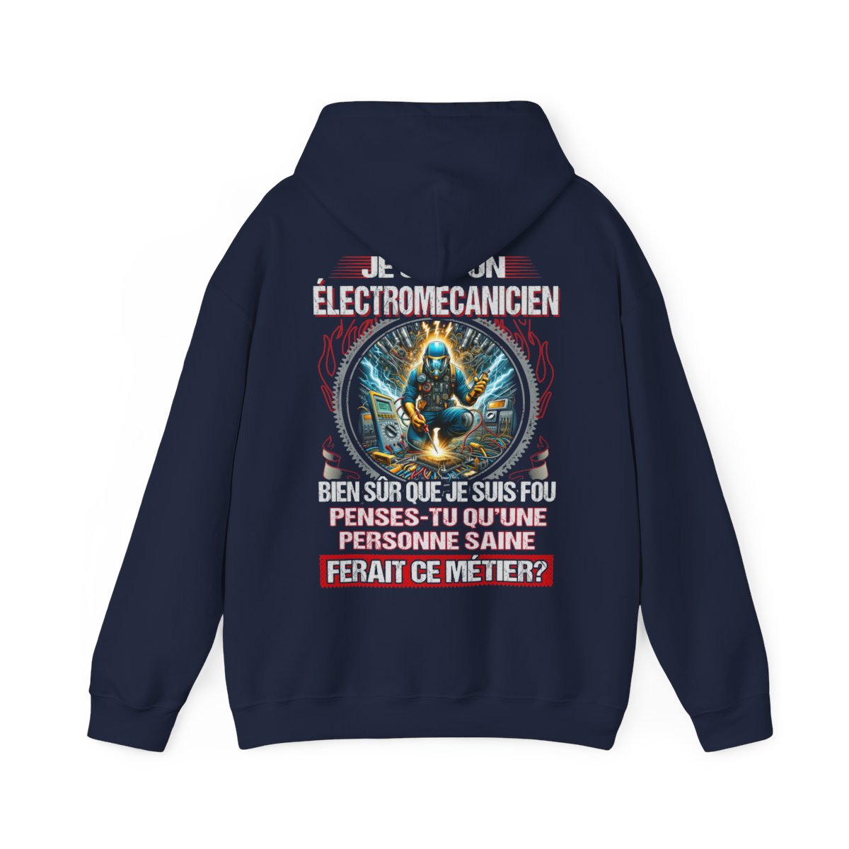 Je suis un Électromécanicien, fou mais pas insensé