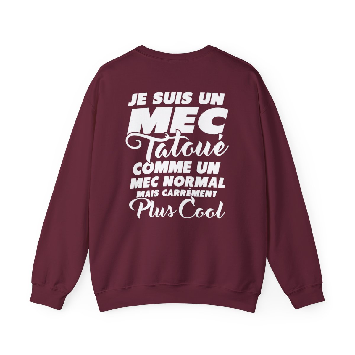 Je suis un mec tatoué comme un mec normal mais carrément plus cool