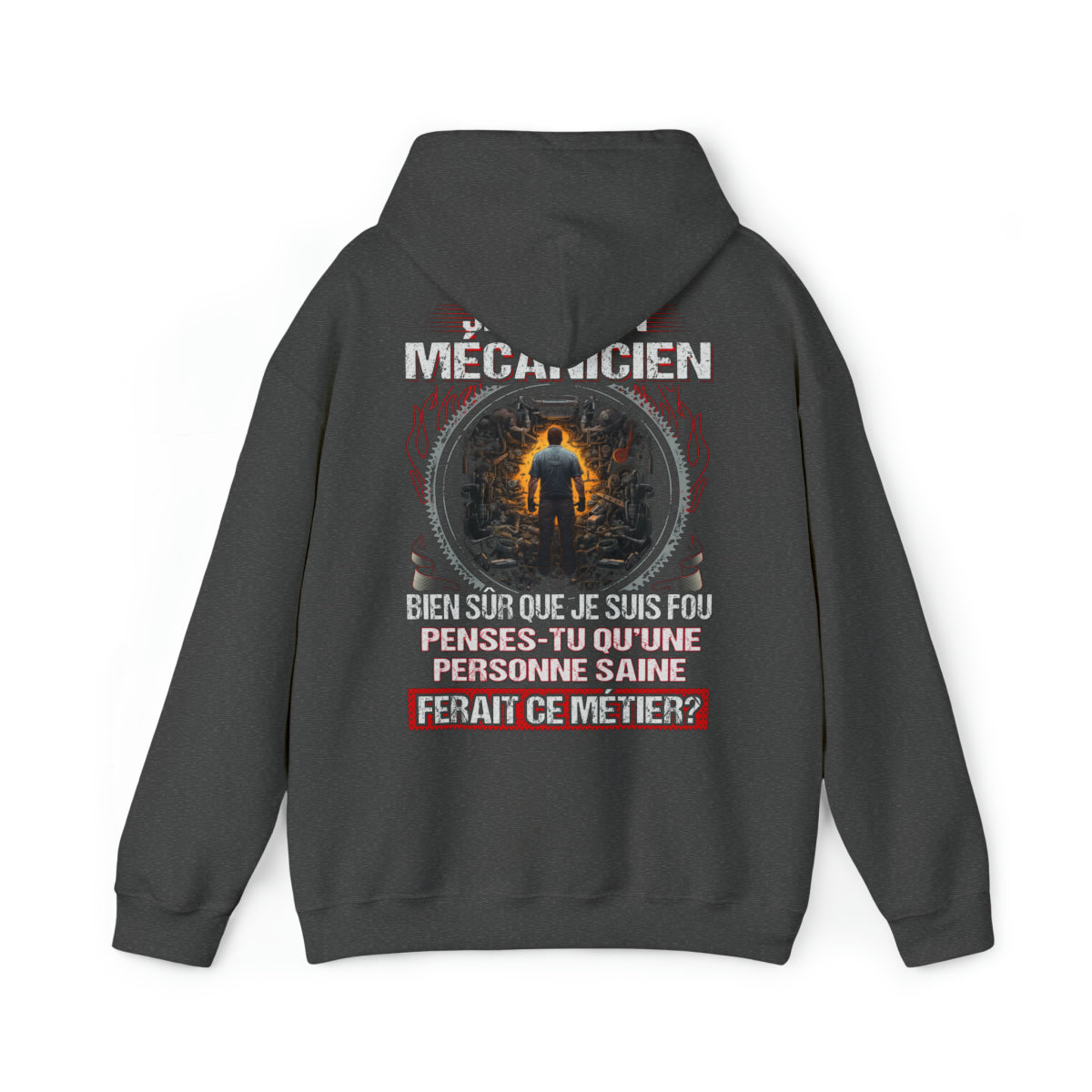 Je suis un Mécanicien, fou mais pas insensé