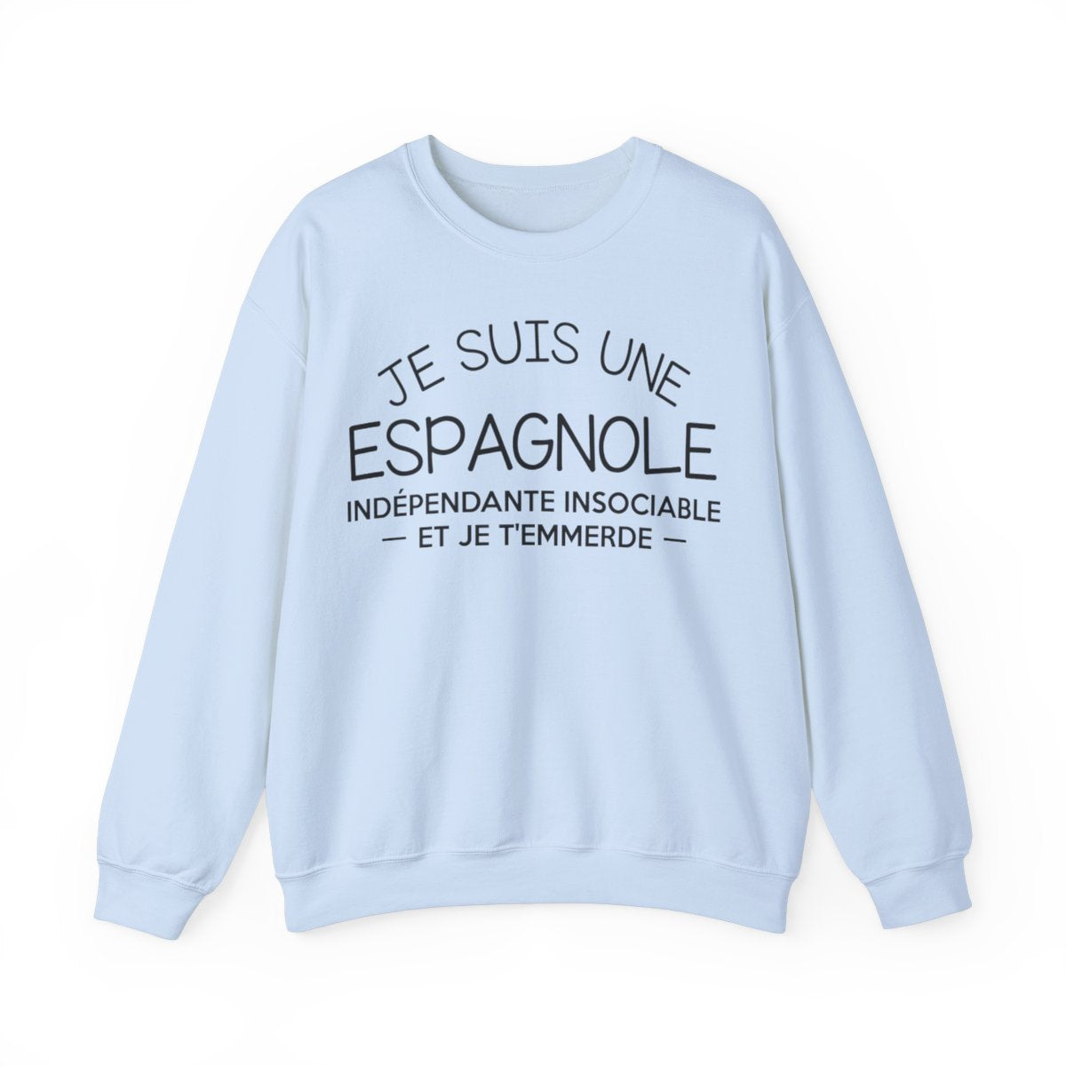 Je suis une Espagnole indépendante insociable