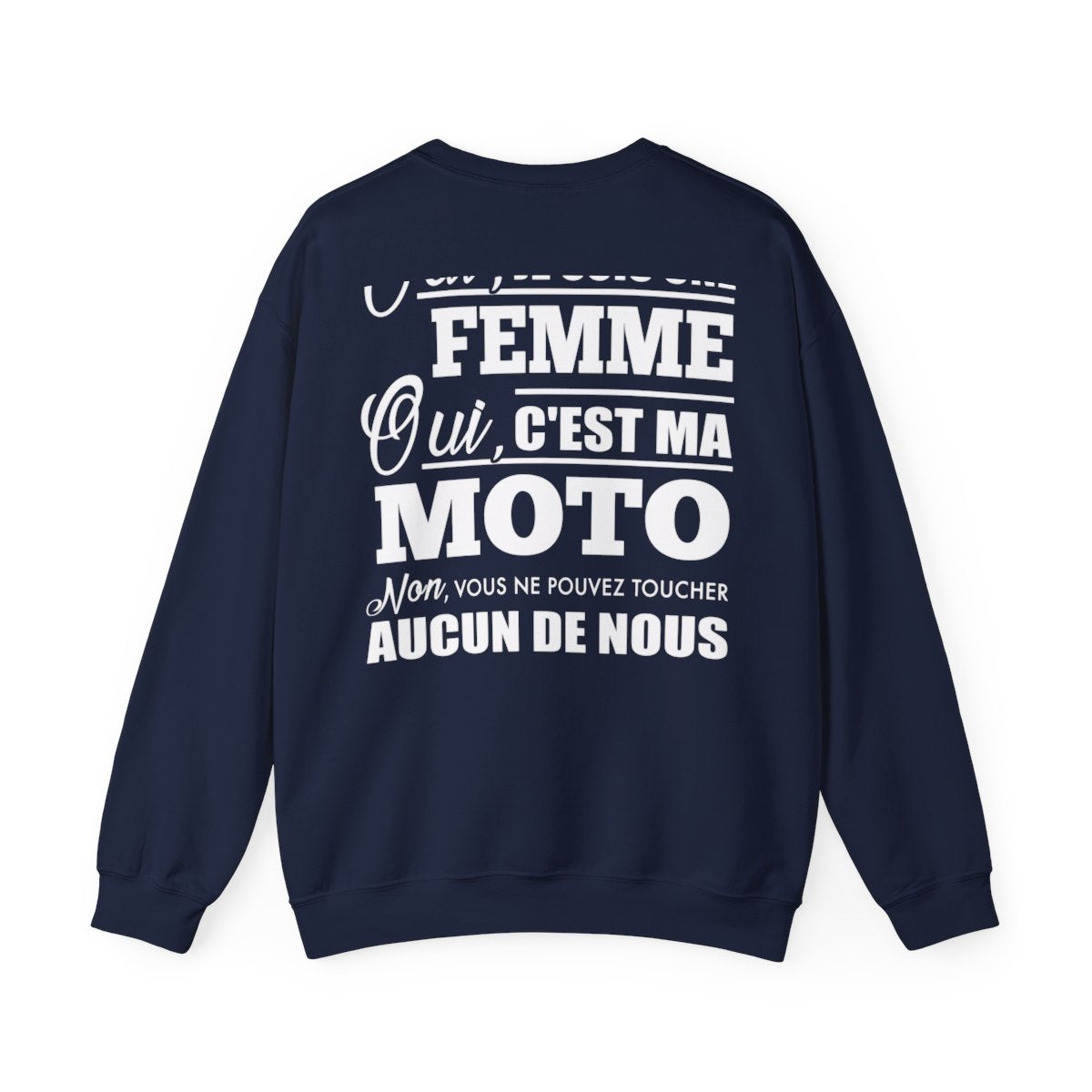 Je suis une femme, c'est ma moto