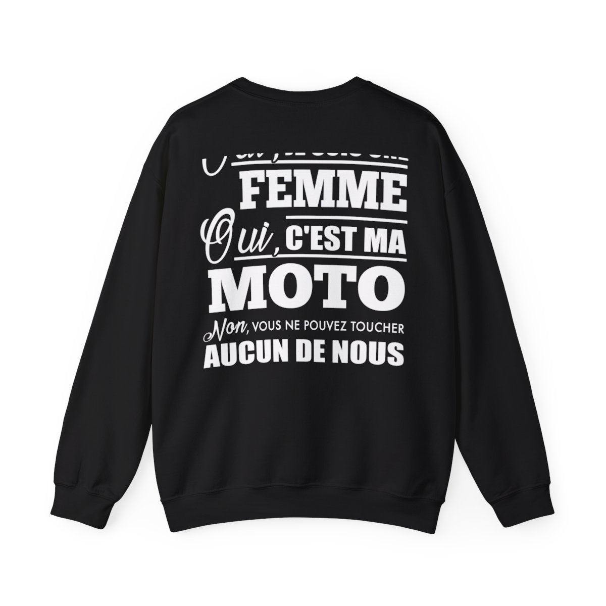Je suis une femme, c'est ma moto