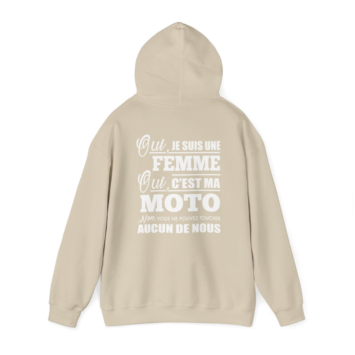 Je suis une femme, c'est ma moto