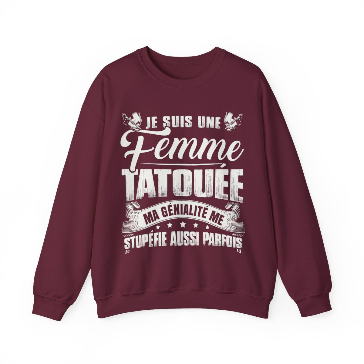 Je suis une femme tatouée, ma génialité me stupéfie aussi parfois