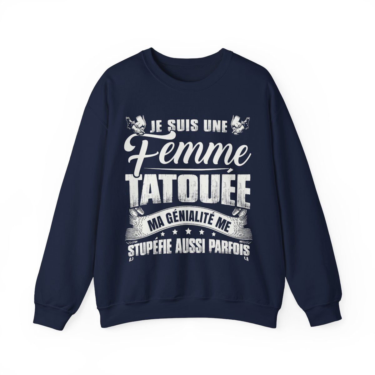 Je suis une femme tatouée, ma génialité me stupéfie aussi parfois