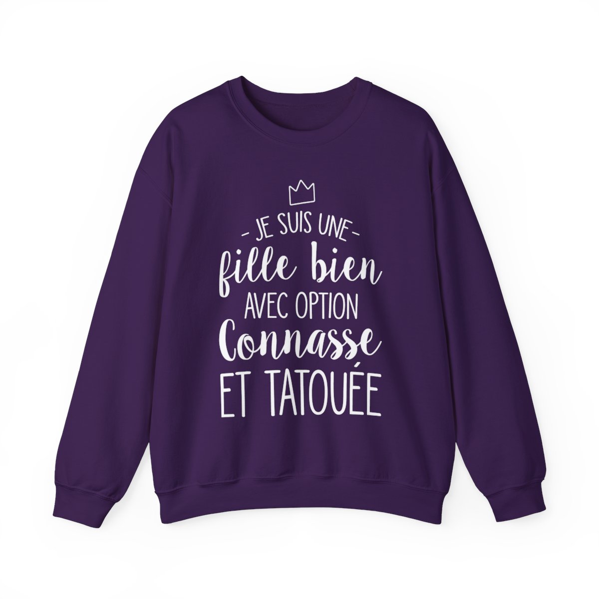 Je suis une fille bien avec option connasse et tatouée