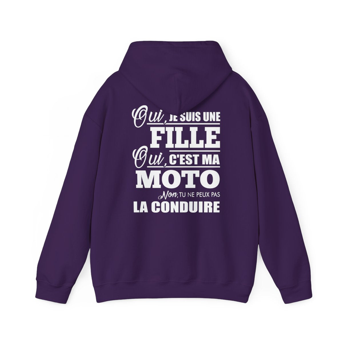 Je suis une fille, c'est ma moto