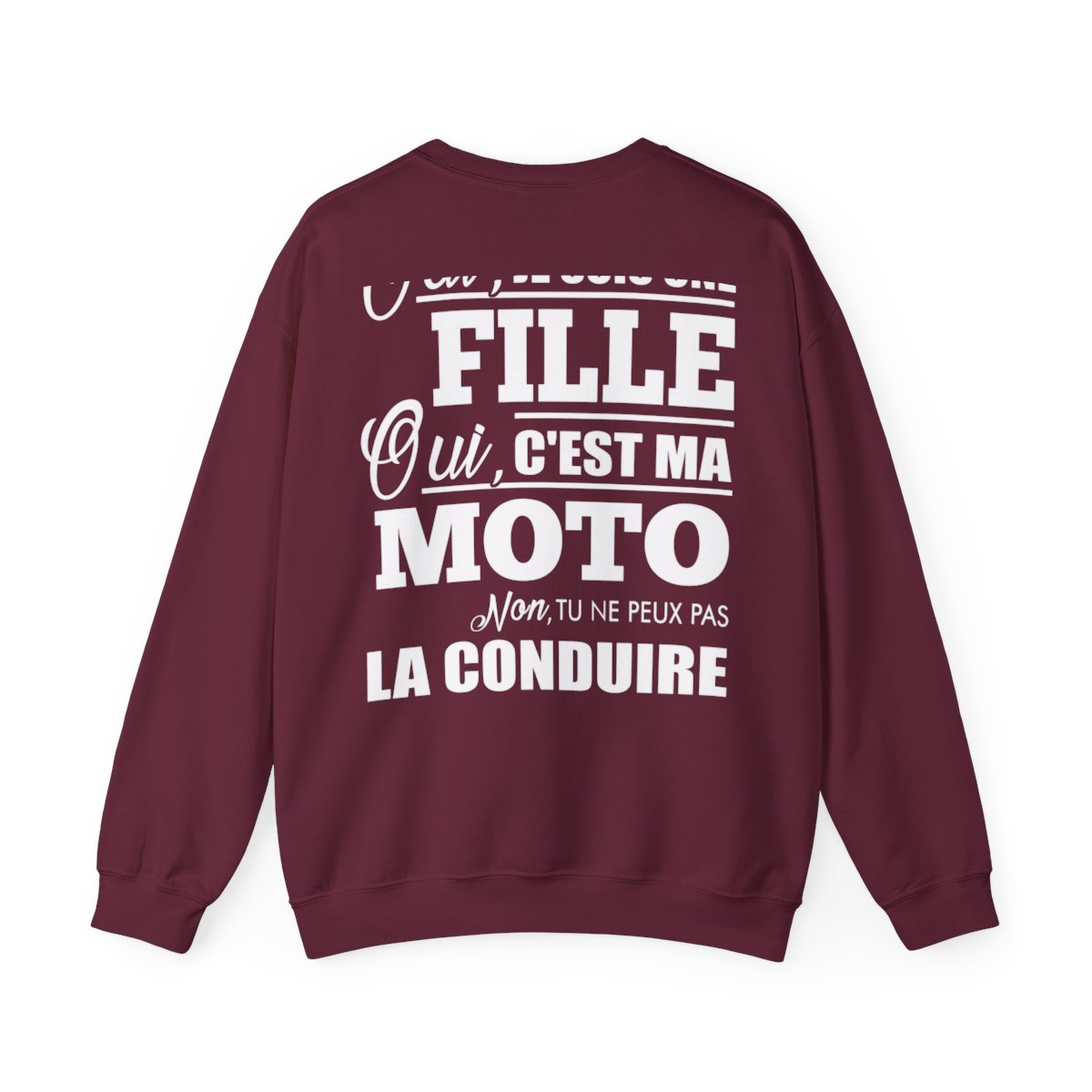 Je suis une fille, c'est ma moto