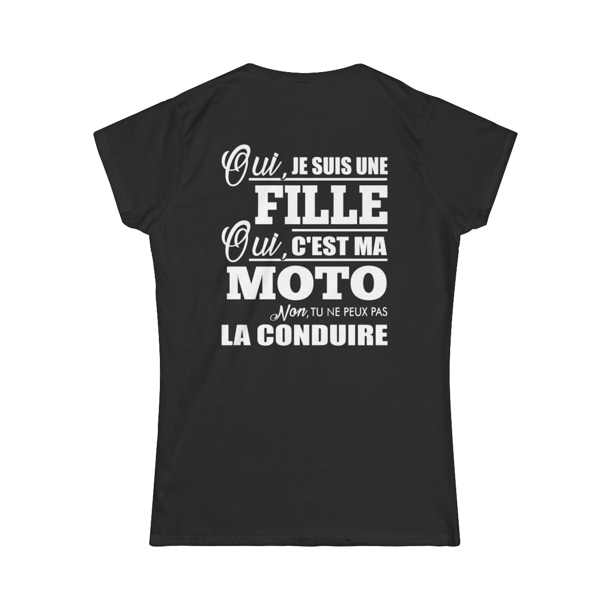 Je suis une fille, c'est ma moto
