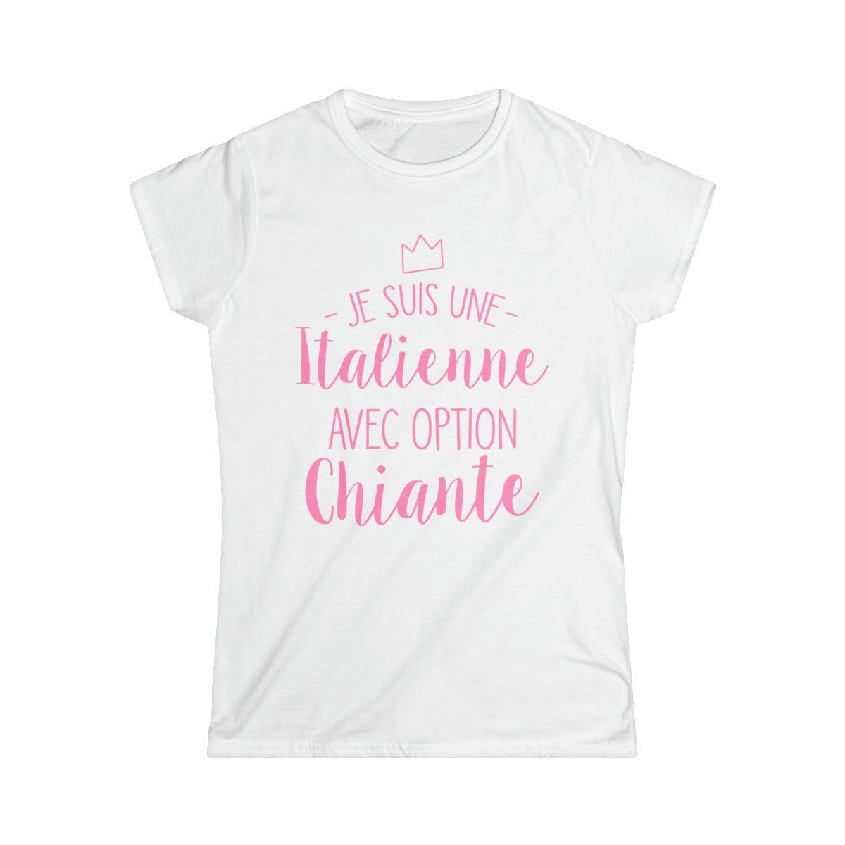 Je suis une Italienne avec option chiante