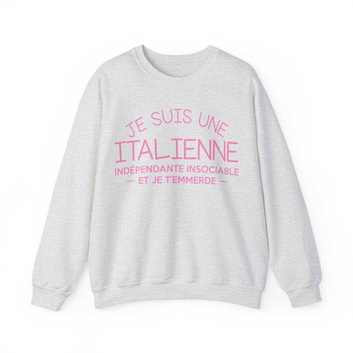 Je suis une Italienne indépendante insociable