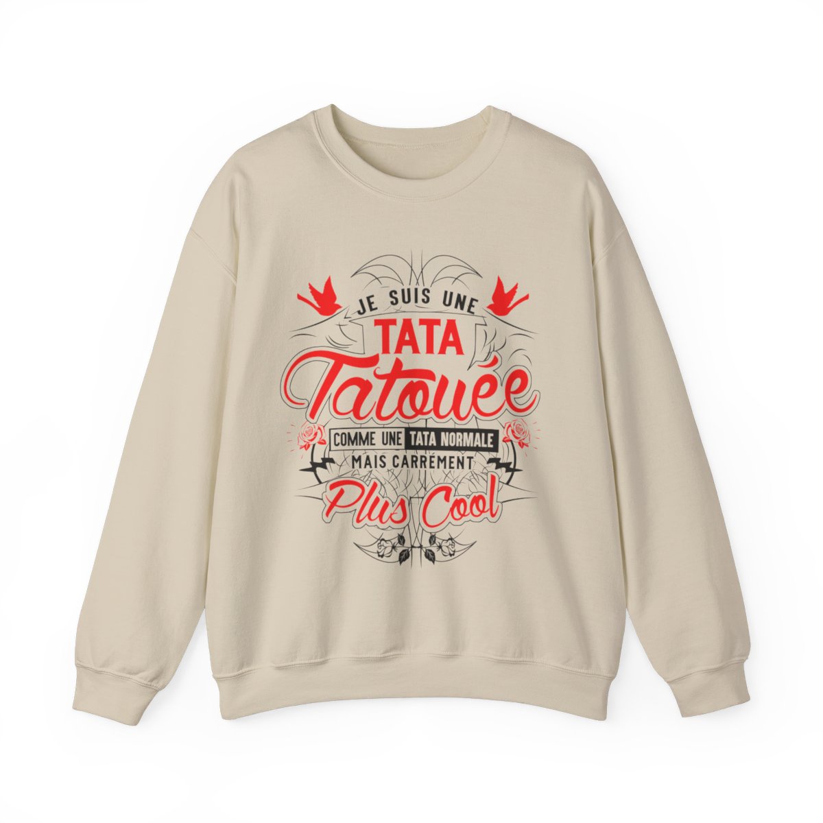 Je suis une tata tatouée comme une tata normale mais carrément plus cool
