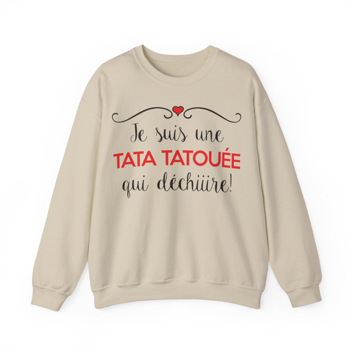Je suis une tata tatouée qui déchire