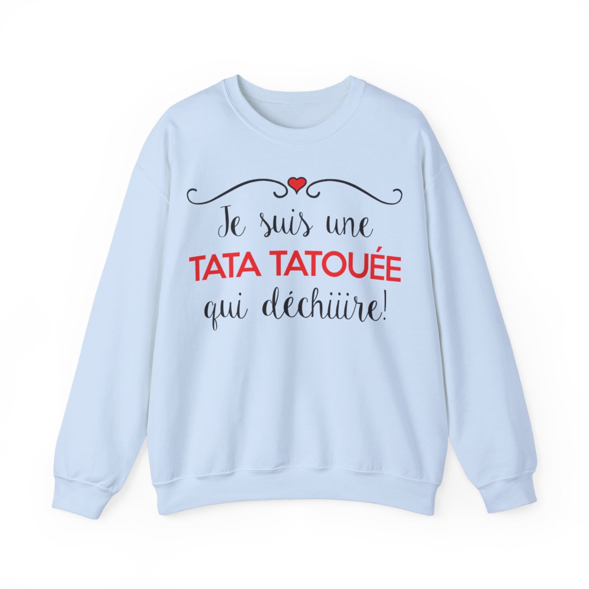 Je suis une tata tatouée qui déchire