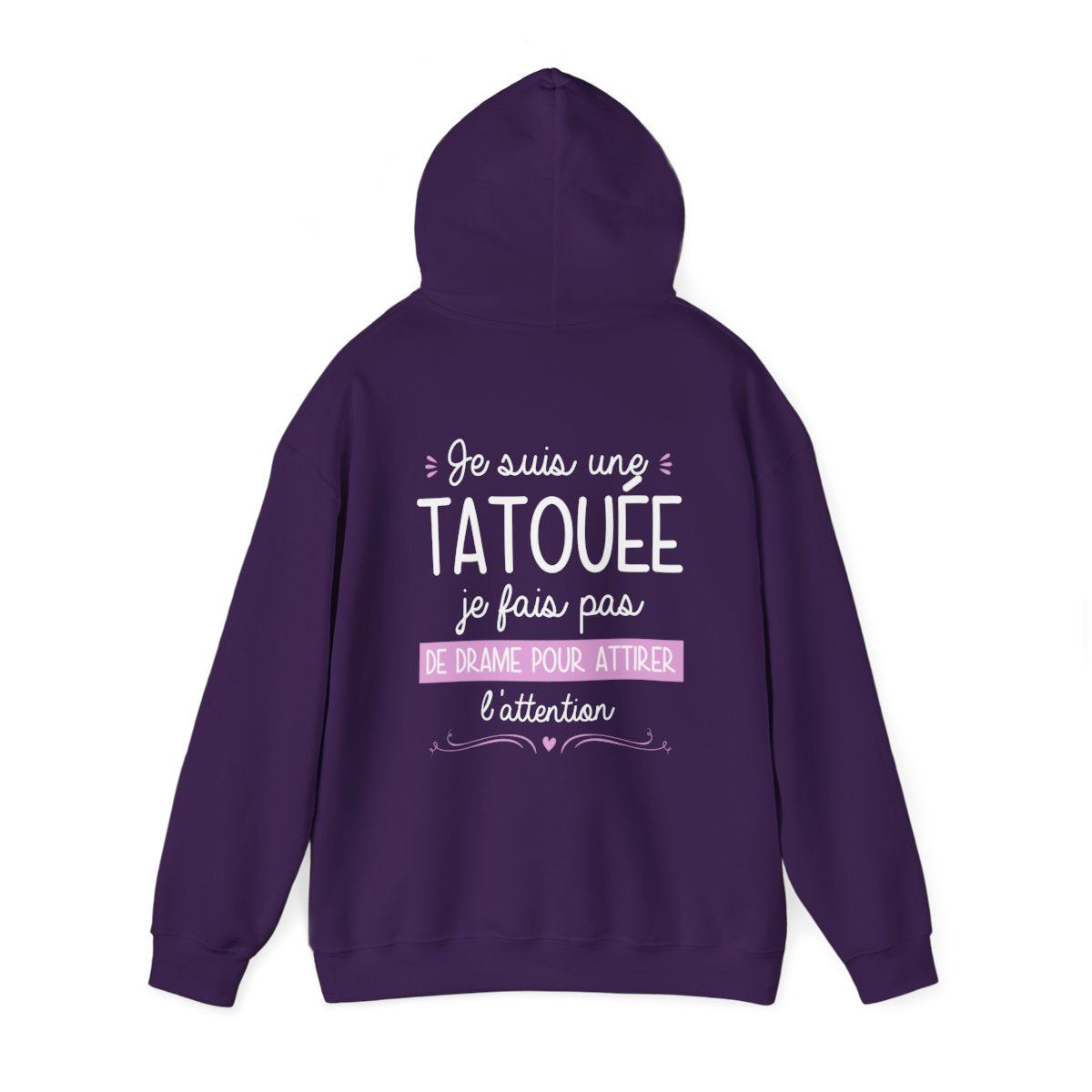 Je suis une tatouée je fais pas de drame pour attirer l'attention