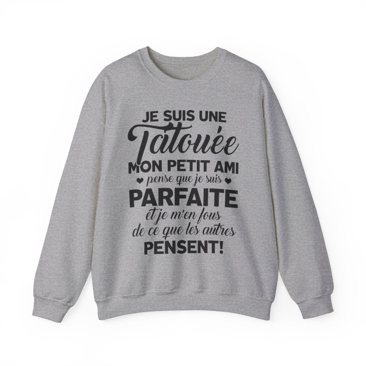Je suis une tatouée, mon petit ami pense que je suis parfaite et je m'en fous de ce que les autres pensent