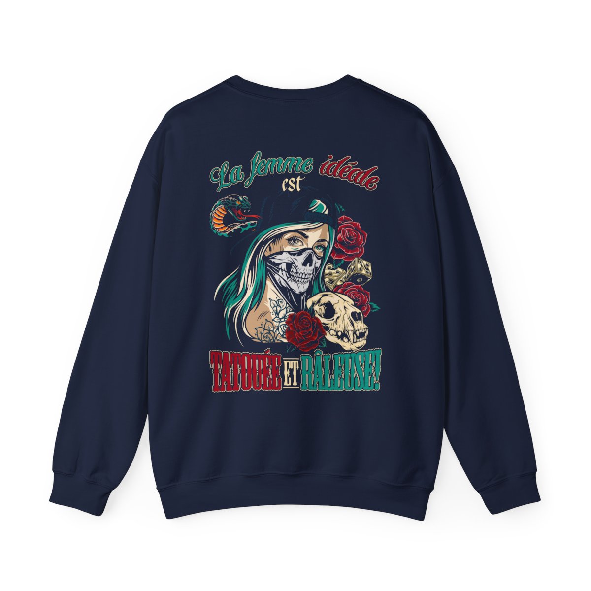 La femme idéale est tatouée et râleuse !