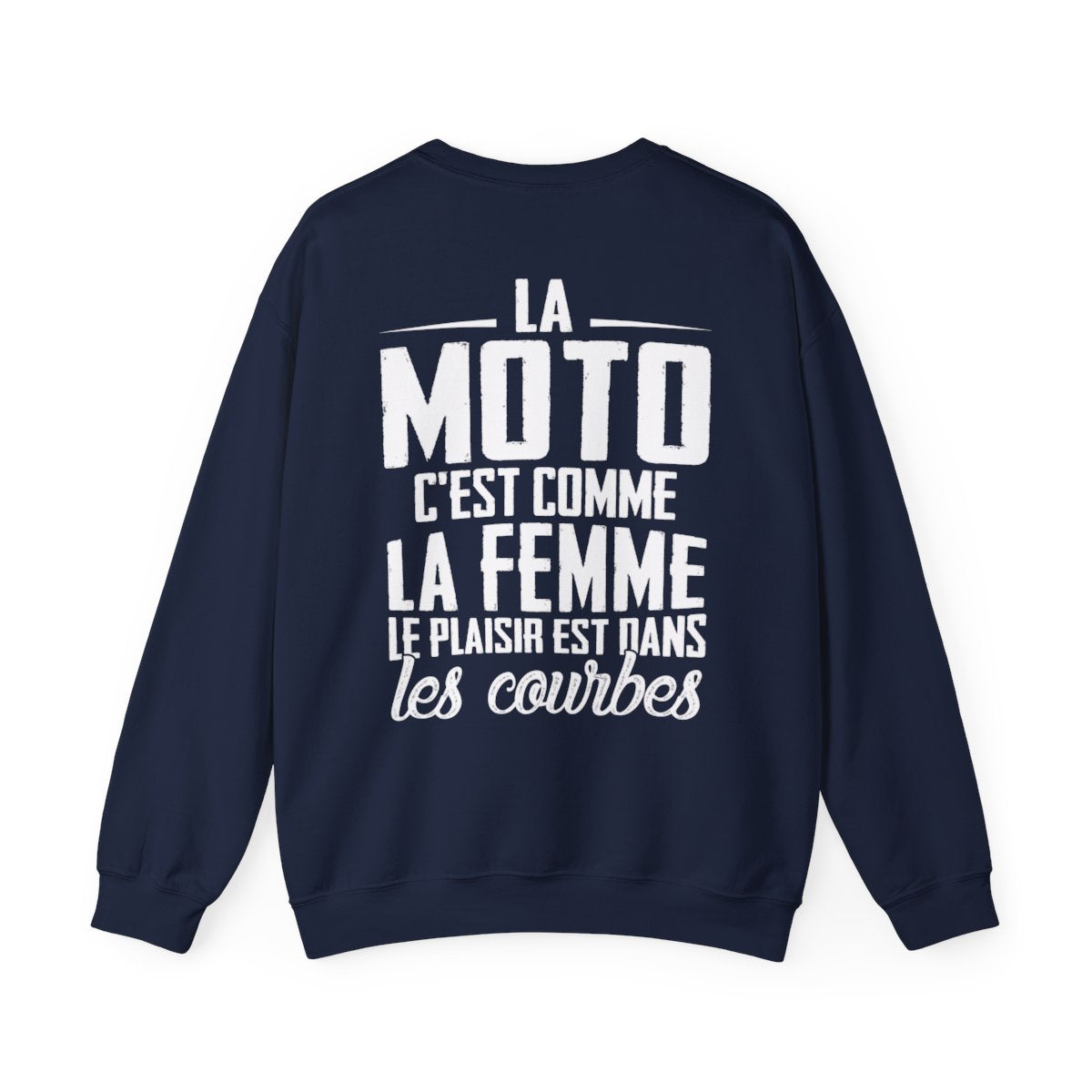 La moto c'est comme la femme le plaisir est dans les courbes