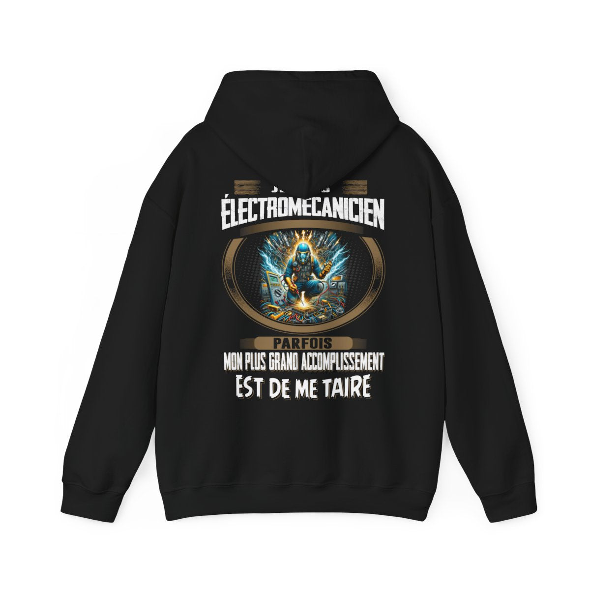 La plus grand accomplissement d'un Électromécanicien est de me taire
