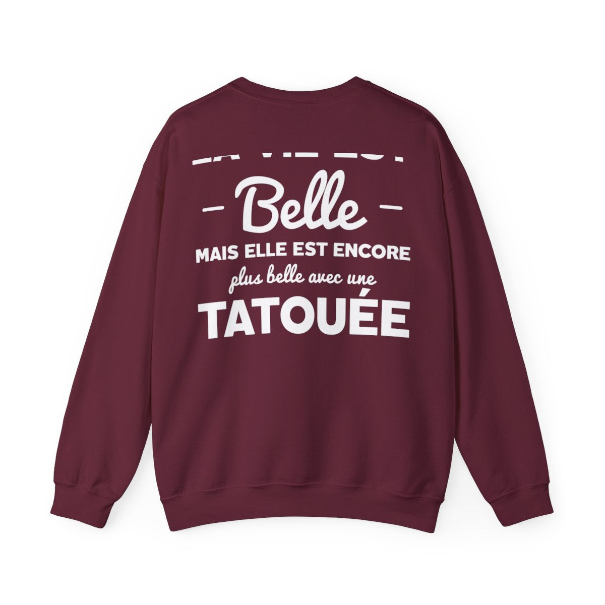 La vie est belle mais elle est encore plus belle avec une tatouée