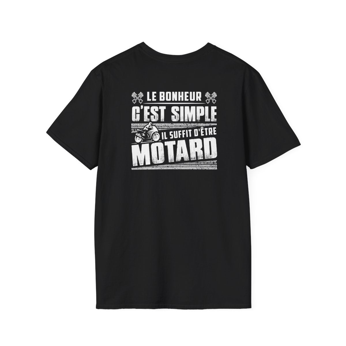 Le bonheur c'est simple il suffit d'être motard