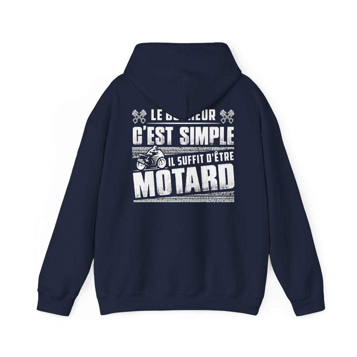 Le bonheur c'est simple il suffit d'être motard