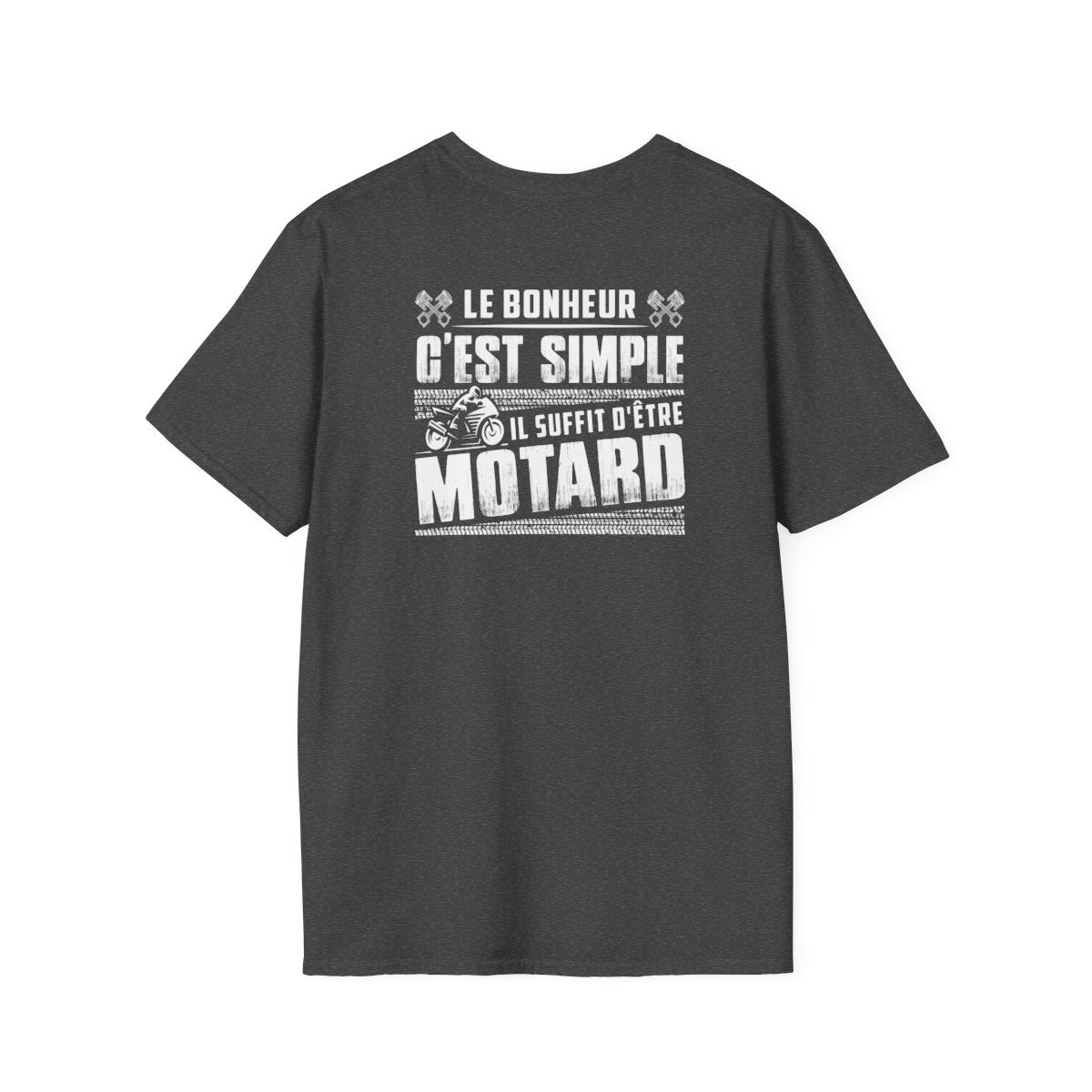 Le bonheur c'est simple il suffit d'être motard